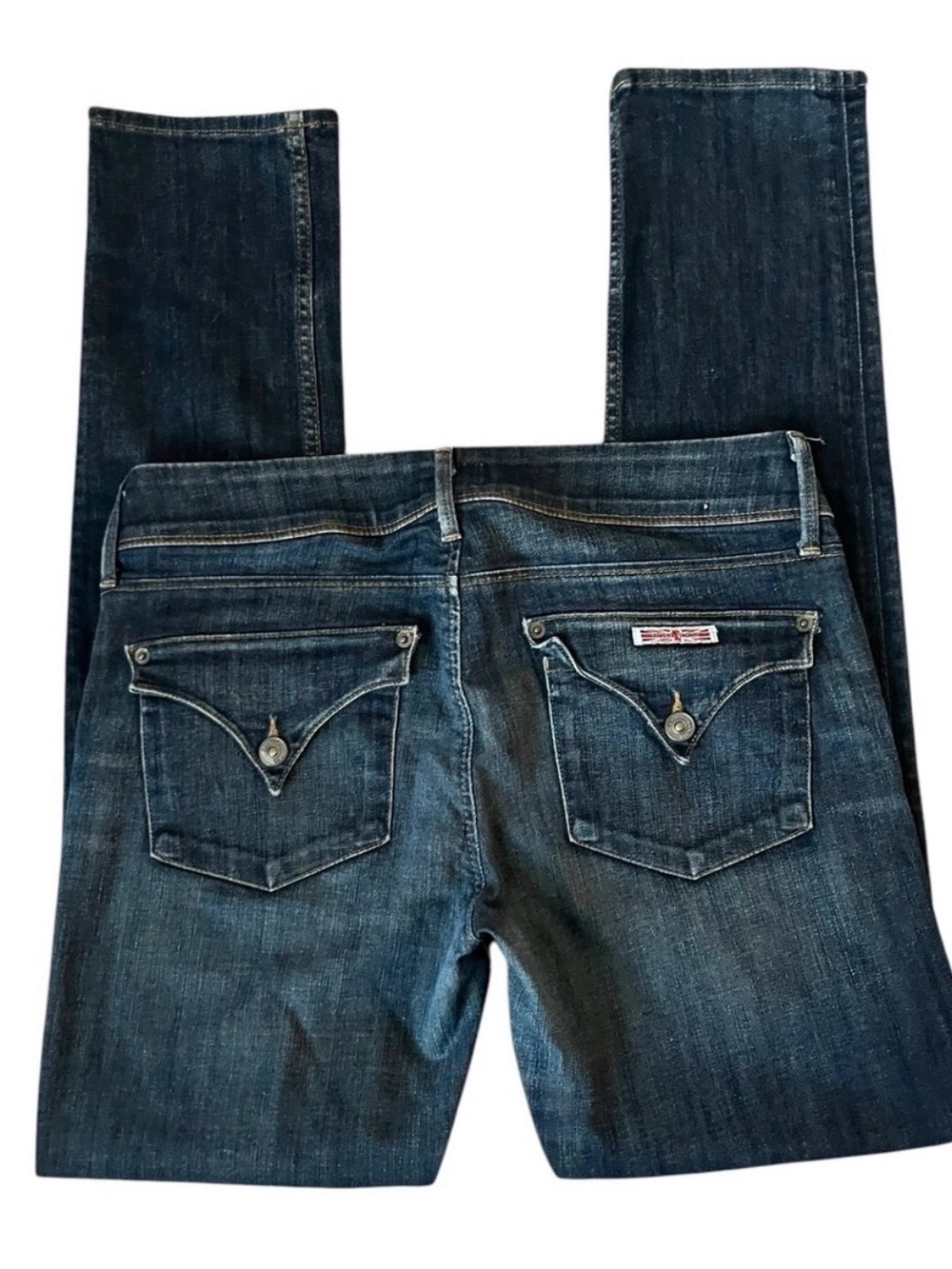 Hudson Collin Flap Mid Rise Skinny Jeans Sz 28 - Picture 9 of 17